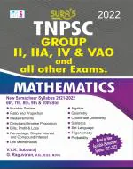 SURA'S TNPSC Mathematics For Group II, IIA, IV and VAO and all other Exam Books in English Medium