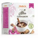 Chokola Cinnamon Drinking Chocolate | Drinking Chocolate Powder | Hot Chocolate & Cold Chocolate Drink | 100% Couverture | No Equipment Required | Cinnamon Hot Chocolate Blend | Makes 10 Cup