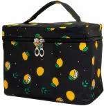 Awestuffs Travel Toiletry Bag, Portable Makeup Bags Large Cosmetic Case Zipper Make Up Pouch, Water Proof Cosmetics Accessories Organizer