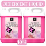BLISS & BLUSH Floor Cleaner pink 10Liter Natural Disinfectant Kills 99.9% germs | Insect Repellent with 100% Herbal Actives | Baby and Pet Safe