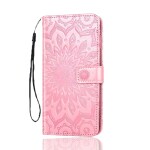 Teletel Queen Pu Leather Flip Cover With Card Holder Wallet Case | Mobile Case | Back Cover - Pink Color ) For Samsung Galaxy J7 Prime