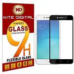 Kite Digital Oppo A37 5D Premium Tempered Glass Screen Protector Slim 9H Hard 2.5D