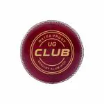 UG ULTIMATE GOAL Club Red Cricket Leather Ball