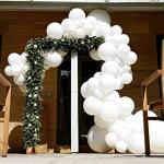 Toyshine Rubber White Latex Balloons 50 Pcs(Pack Of 1)