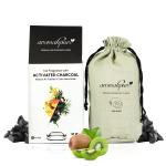 Aromahpure Premium Car Perfume Flakes with Activated Charcoal 50 gm - Kiwi Blast - Kiwi Air Purifier with Fresh Fragrances Car Air Freshener, Hanging car pef(Pack of 1)