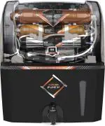 Kinsco Aqua Punch 15 L RO + UV + UF + Copper + TDS Control Water Purifier (Black)