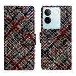 A D Enterprises Check Flip Cover for IQOO Z7 Pro 5G | Magnetic Case | Shock Absorbent | Flip Cover IQOO Z7 Pro 5G