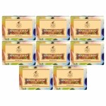 Khadi Ark Natural Mix Fruit Bath Soap|Herbal Soap|Natural Soap|Khadi Soap|Organic Soap for Men & Women 125gm Pack of 8