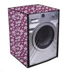 Nitasha outdoor and indoor with front clear washing machine cover for Bosch Front Load 7.0 Kg WAK24169IN, (Print No:- nit06clr/Waterproof-dustproof)