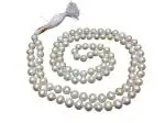 Feel Touch Mart 8.5mm Pearl Moti Mala South Sea Sacha Moti Necklace with Original Lab Certified
