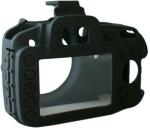 IJJA Camera Silicone Protective Camera Case Cover Compatible with Nikon D3200 Black Camera Bag (Black)