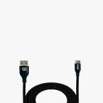 Ridge RDC003 RED 2.4 A 1 m COPPER Micro USB Cable (Compatible with MOBILE PHONES, Red, One Cable)