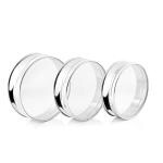UPEN Stainless Steel Chalni,Flour Strainer, Spices Food Strainer, Atta Chalni ( Set of 3 )