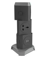 Anchor Tower Multicolor Plastic Spike Guard with USB 240V