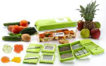 Triones Green Plastic 12-In-1 Nicer Dicer