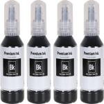 Teqbot 005 Ink Pack 4 for Epson M3140, M3170, M1120, M1140, M1180, M2140,M2170 Printers Black Ink Bottle