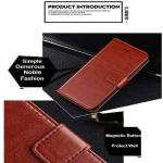 MAHTOX Flip Cover for Samsung Galaxy J5 - 6 (New 2016 Edition) (Brown)