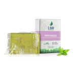 Lass Naturals Patchouli Soap Moisturizing Cleanser for Dry, Chapped, Sun-Exposed Skin, 125 g Skin Care