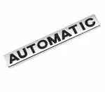 SEMAPHORE 3D Metal Sticker Automatic Logo Emblem Badge Decal Sticker Compatible with All Car & SUV's