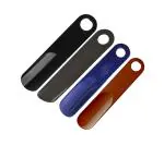 Sheppits ABS Plastic Premium Shoe Horn (Black, Grey, Navy Blue, Maroon) Combo | Shoe Care Kit