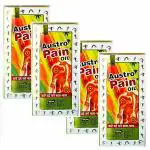 Herbshd AUSTRO PAIN OIL 100ML for pain relief (Pack of 4)