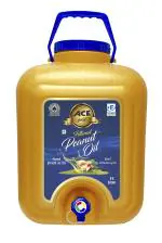 ACE GOLD Filtered Peanut Oil/Groundnut Oil 15 Litre Jar