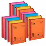 TULMAN Files for Office Paper Spring Files Organizer Report Document Folder - A-4 Size - 12 Pack)