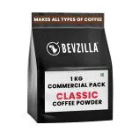 Bevzilla 1kg Classic Instant Coffee Powder | Makes 500 Cups | Made For HoReCa