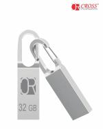 Cross 32GB 3.0 USB Flash Drive/Pen Drive with Metal Body External Storage Device Silver
