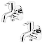 Sellzy DH-BT02 2-Way Dual Handle Steel Bib Tap Bib Tap Faucet (Wall Concealed Installation Type)
