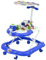 Pandaoriginals Musical Activity Walker With Parent Rod (Blue)