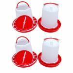 GARGICO-Feeder and drinker for chicken quail duck turkey ghosse parrot animal birds