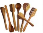 ShopiMoz Wooden Flip/Spatula/Ladle for Cooking Dosa-PACK OF 7