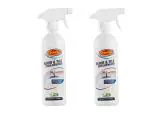 Shinelay Ecofriendly Floor & Tile Stain Remover 500 ml (Pack of 2) | Spray and Scrub Cleaner for Bathroom Taps, Basins, Showers