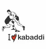 WOLPEP Multicolor Vinyl I Love Kabaddi Wall Sticker