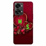Voleano back cover for One Plus Nord 2T 5G, M, love, S, letter, M, S alphabet, M, S word, M, S name, heart, cases cover