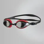 Speedo Red,Silver Blend Mariner Supreme Mirror Swimming Goggle