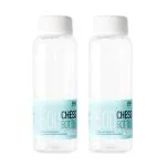 Lock & Lock Chess White And Transparent Water Bottle 500 ml (Pack Of 2)