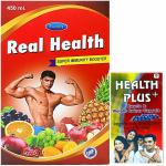 Herbshd Real Health Tonic 450ml &Health Plus 50Caps For Weight Gainer (combo pack)