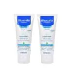 Mustela Hydra Bebe Facial Cream Combo Pack - 80ml (2 x 40ml) Acti Biotic