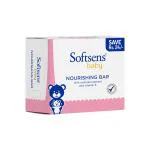 Softsens Nourishing Bar Soap With Colloidal Oatmeal Shea Butter And Vitamin E For Baby 100gx3