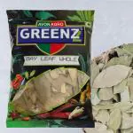 Greenzz Tej Patta Leaves I Bay Leaf Whole Spices for Biryani and Cooking I Dry Natural Bayleaf - 100 Gm