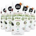 Urban Platter Unsweetened Coconut Milk, 250ml [ Pack of 21 ]