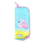 Smily Kiddos Light Blue Neoprene Zipper Pencil Case