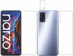Gs Smart Front And Back Tempered Glass For Realme Narzo 30 Pro 5G, Rmx2117, Narzo 30 Pro 5G (Pack Of 3)