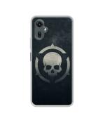 Casotec Skull Pattern Print Design Printed Silicon Soft TPU Back Case Cover for Tecno Camon 19 Neo 4G