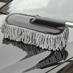 GOROFY car duster for Dry/Wet Home, Kitchen, Office Cleaning Brush with Expandable Handle