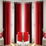 Mahi Textiles Premium Curtains Door||6feet||Pack of 4 Curtains.