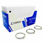 Turron Blank Index Flash Cards - Suitable for Study, Home and Work Notes - with Dotted Pattern - 220 GSM Thick - 3 x 5 inches