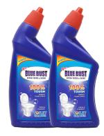 Bluebust Disinfectant Extra Thick Toilet Cleaner,Flush Away Grime 1000ml (Pack of 2)